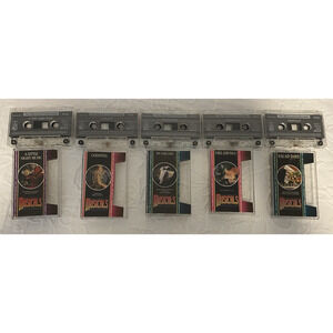 VTG Lot of 5 The Musicals Collection -Cassette Tape -Musical Theater Show Music